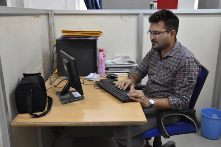 UEM Jaipur Faculty Seating photo 1